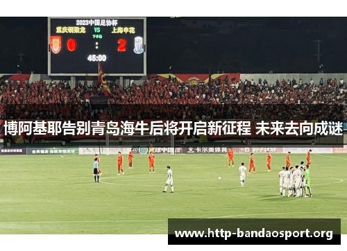 博阿基耶告别青岛海牛后将开启新征程 未来去向成谜 博阿基耶告别青岛海牛后将开启新征程 未来去向成谜